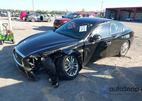 2019 Infiniti Q50 3.0T Luxe from USA, damaged, VIN JN1EV7AP8KM514477